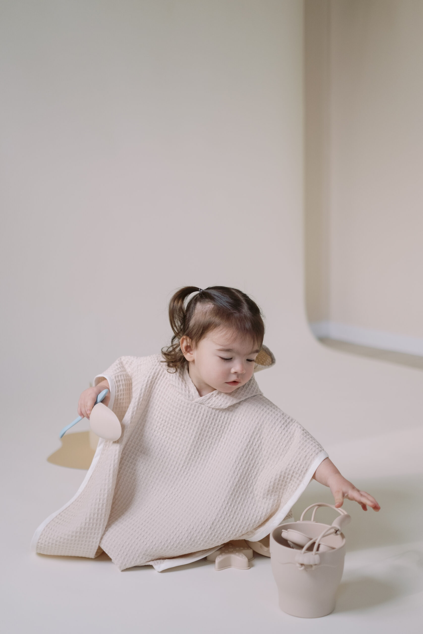 Poncho mare- color Sabbia Fine - immagine 5